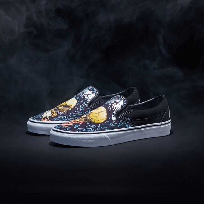 Metallica slip on vans
