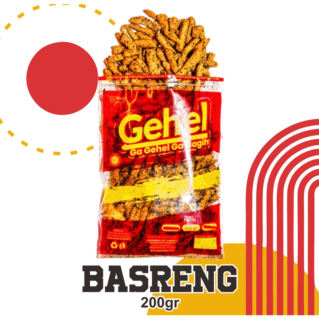 Jual Basreng Gehel 200gr Shopee Indonesia