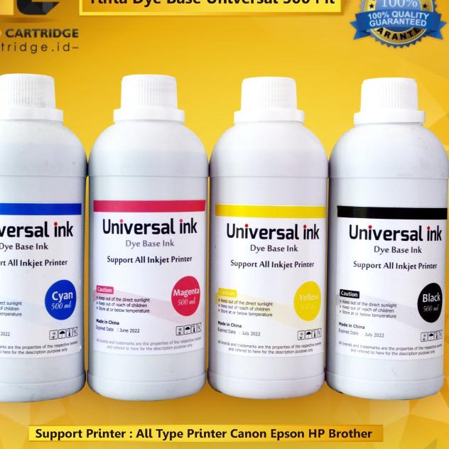 Jual Diskon VCWVU Tinta universal 500 ml refill ink Printer Canon G1000