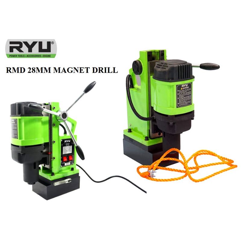 Jual RYU Mesin bor magnet 28mm RMD28 Magnetic drill RMD28 | Shopee ...