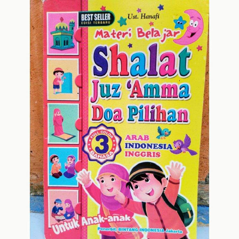 Jual Materi Belajar Shalat, Juz Amma Dan Doa Pilihan Full Colour 3 ...