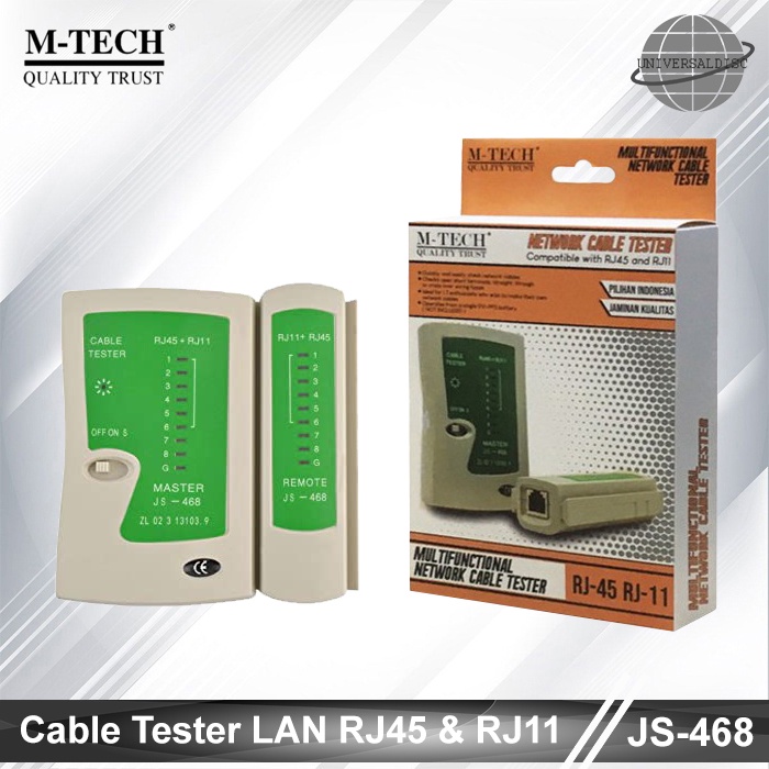 Jual LAN Tester RJ45 & RJ11 | Shopee Indonesia