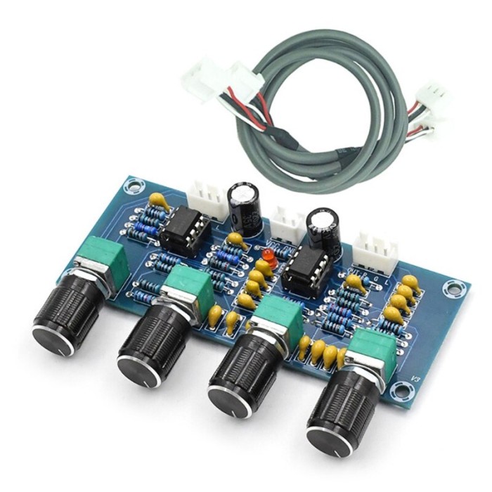 Jual A571 XH-A901 PREAMP TUNE CONTROL NE5532 HI-FI CLASS LOW NOISE ...