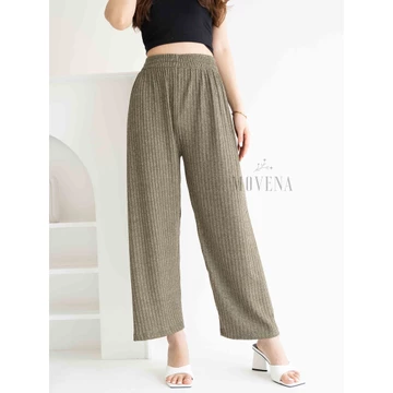 Celana Kulot Wanita Highwaist Briana Knit Pants Tebal Premium Loose Pants Trousers