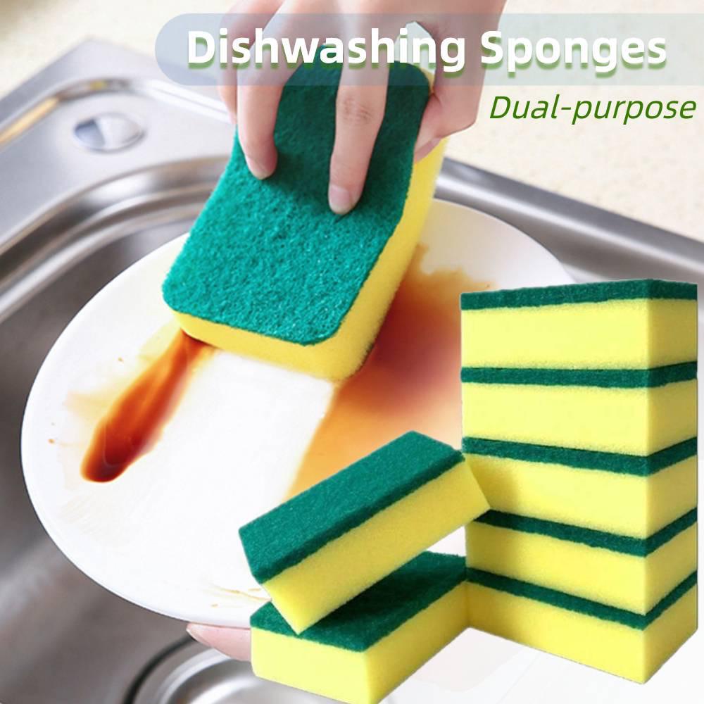 Jual SPONS CUCI PIRING DUA SISI ANTI GORES UNTUK DAPUR | Shopee Indonesia