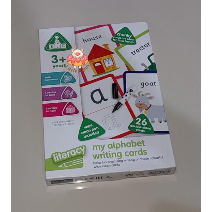 Jual ELC my alphabets writing cards | Shopee Indonesia