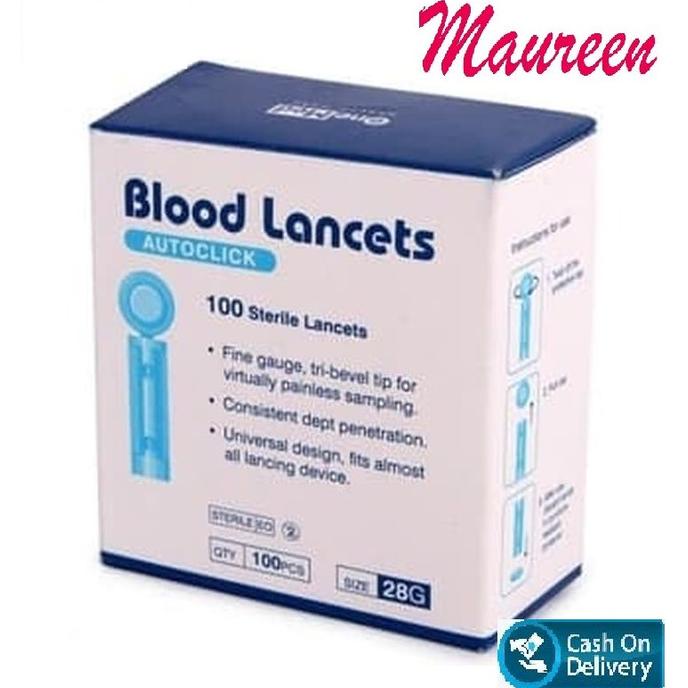 Jual Onemed Jarum Blood Lancet 21G 28G 30G isi 100pcs | Shopee Indonesia