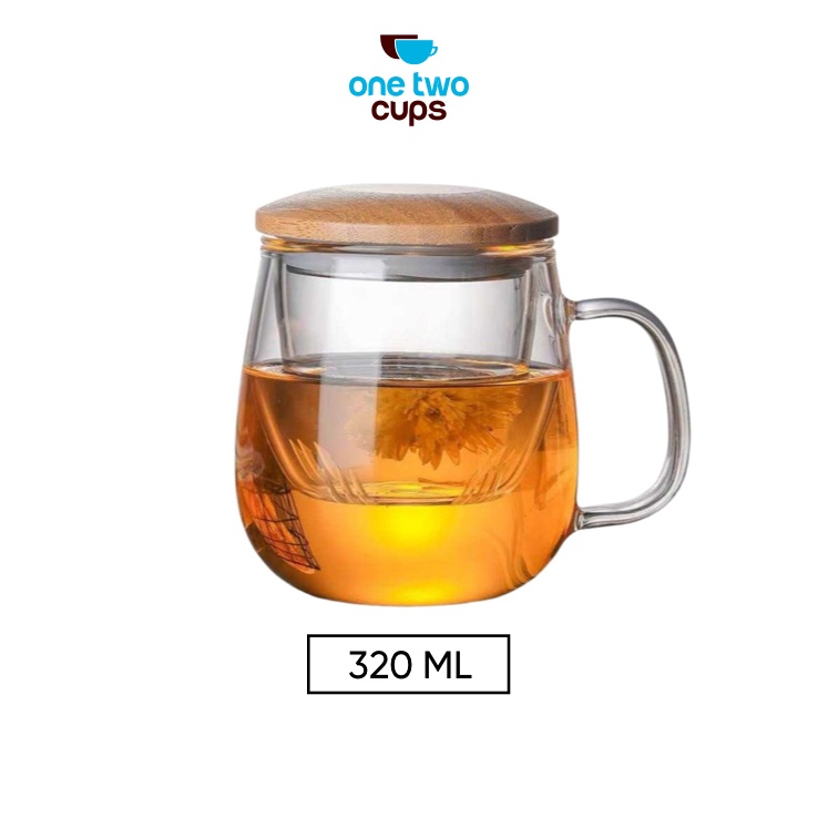 Jual One Two Cups Gelas Cangkir Teh Tea Cup Mug With Infuser Filter C225 Shopee Indonesia 9917