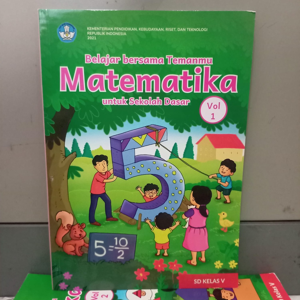 Jual Buku Belajar Bersama Temanmu Matematika Sd Kelas 5 Vol 1 K Merdeka