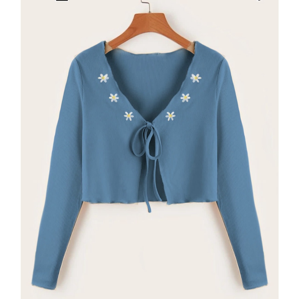 Jual CARDIGAN CROP TOP / CARDIGAN KOREA / JALAPA CARDIGAN | Shopee ...