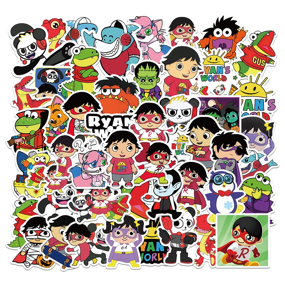 Jual Stiker Kartun Ryan 's World Cup isi 25 pcs | Shopee Indonesia