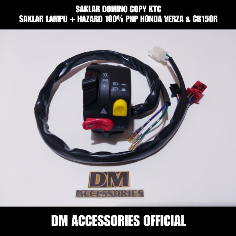 Jual Saklar Mirip Ktc Ori Domino Saklar Lampu Sein Hazard Pnp Honda Verza Old Cb R