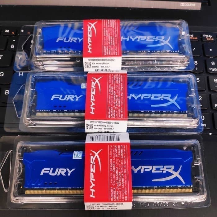 Jual RAM KINGSTON HYPERX FURY DDR3 4GB/8GB 12800 PC/LONGDIMM - 4 gb ...