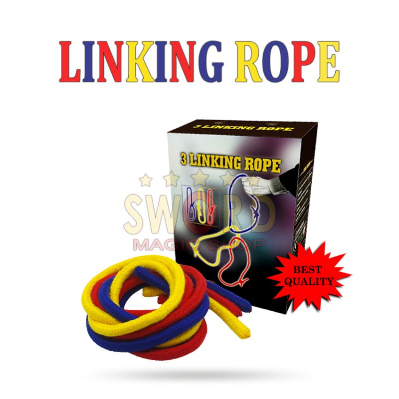 Jual Alat Sulap Linking Rope Best Quality - Rope Magic - Sulap Tali ...