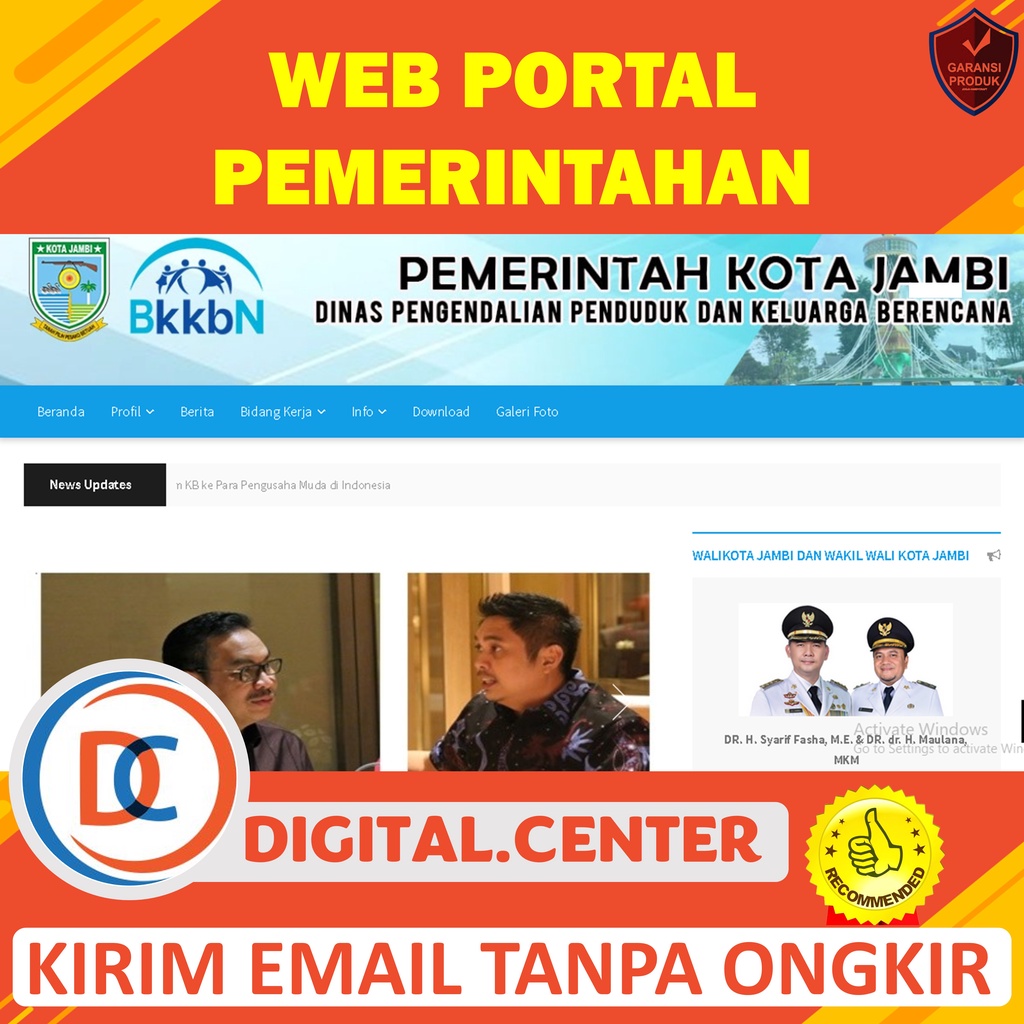 Jual WEBSITE SISTEM INFORMASI ATAU PORTAL INFORMASI PEMERINTAH | Shopee ...