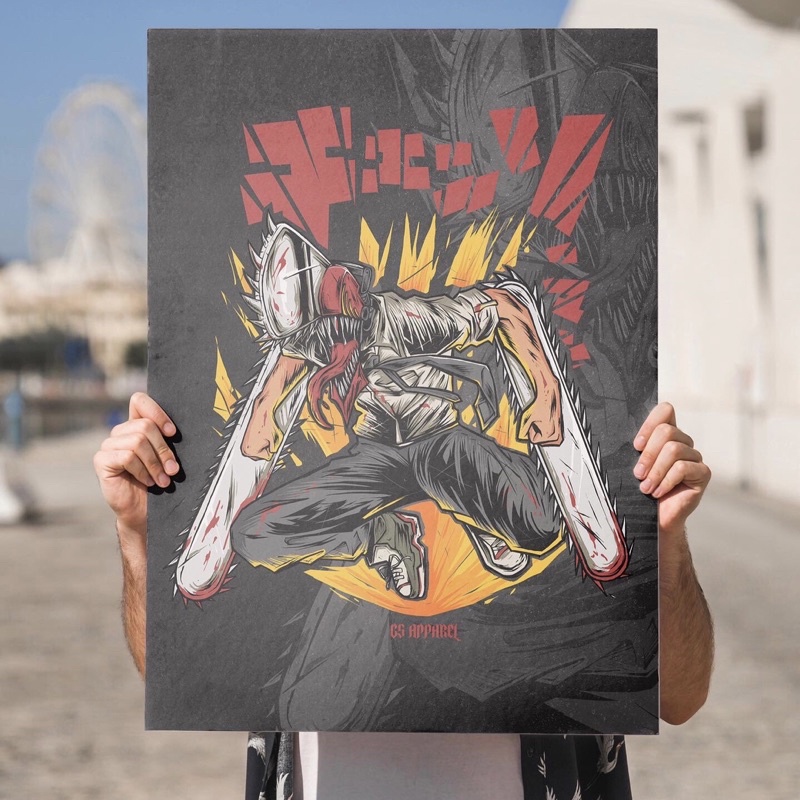 Jual totebag & poster chainsawman public safety - devil hunter | Shopee ...