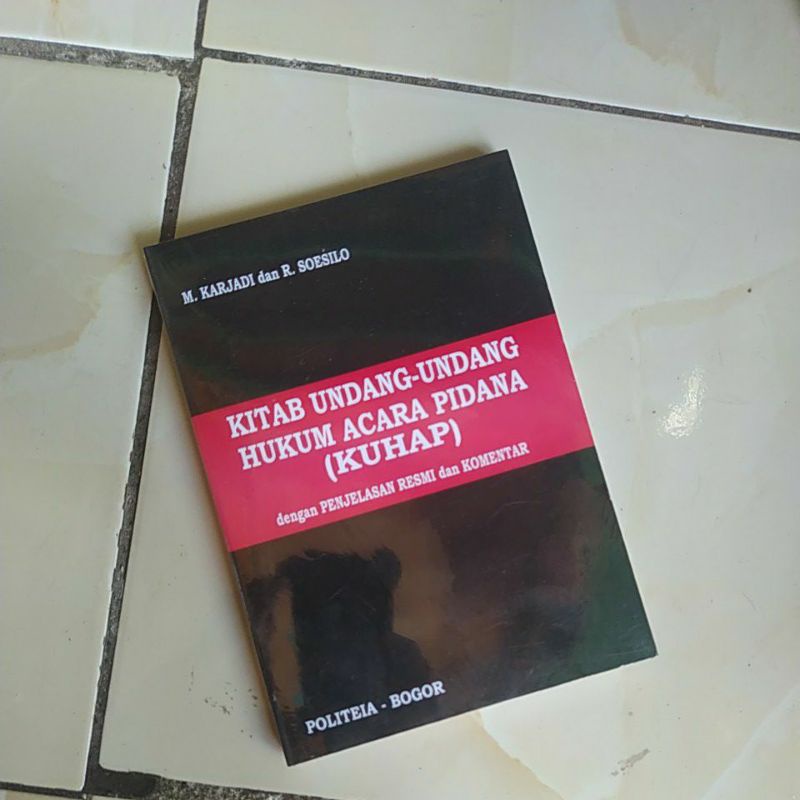 Jual Kitab Undang-undang Hukum Acara Pidana ( KUHAP) | Shopee Indonesia