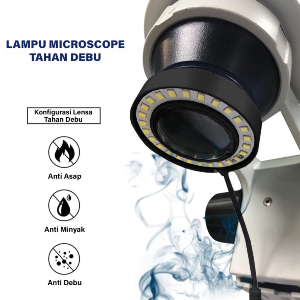 Jual LAMPU MICROSCOPE LED SUPER TIPIS 76011 Shopee Indonesia