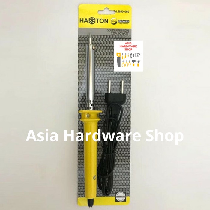 Jual Hemat Hasston Alat Solder Listrik Tangan Soldering Iron Watt Prohex W Sale