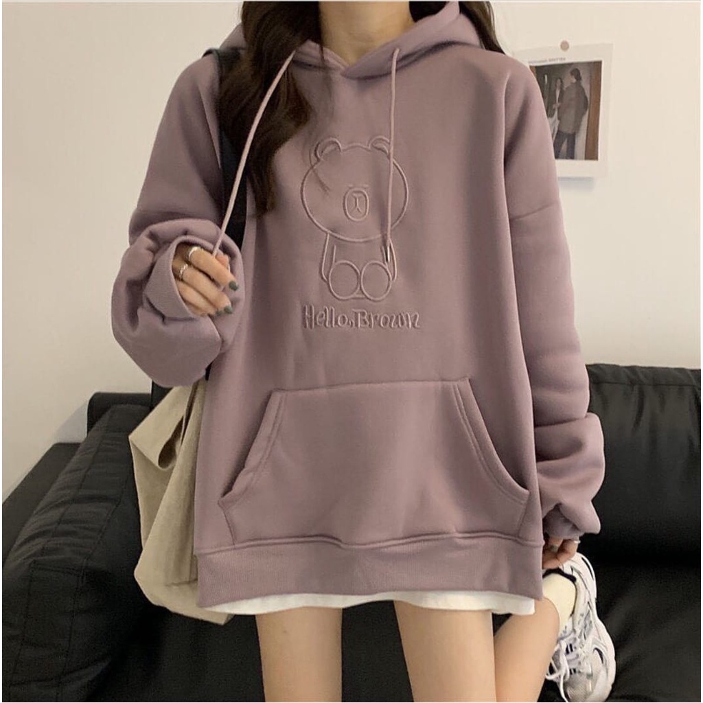 Jacket HOODIE/JUMPER HOODIE COTTON FLEECE