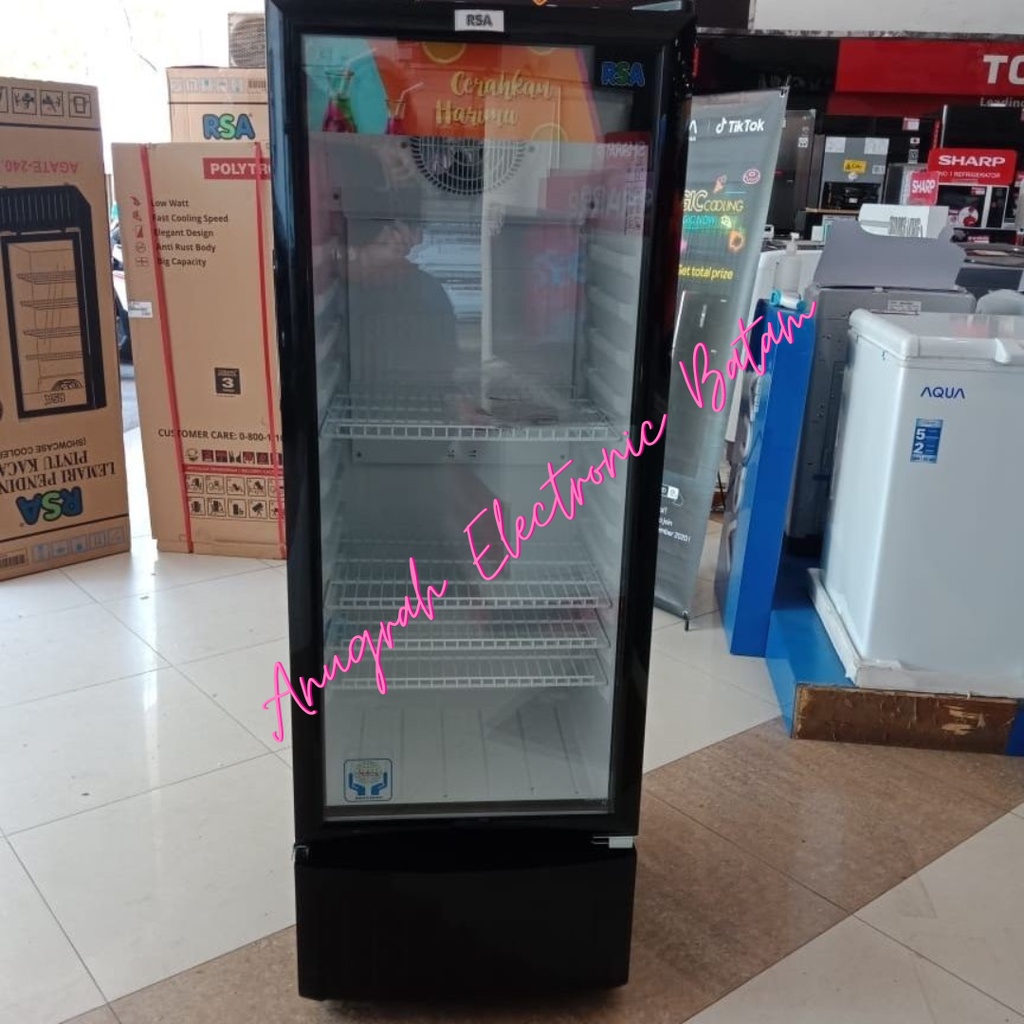 Jual Showcase RSA AGATE-300 5 Rak Display Cooler BATAM | Shopee Indonesia