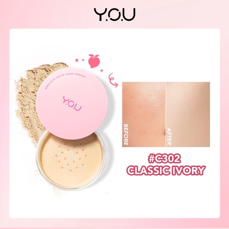 Jual [NEW PACKAGING] THE SIMPLICITY PERFECT MATTE LOOSE POWDER-YOU ...