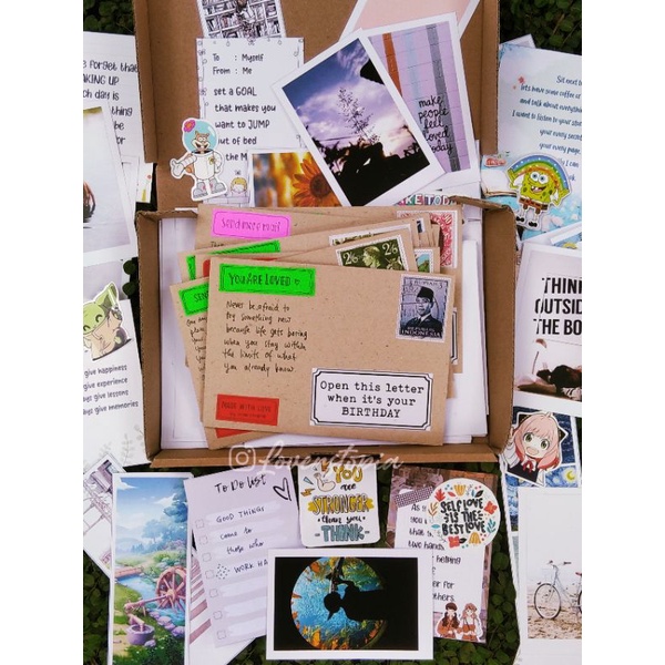 Jual Open When Letters Gift Box | Shopee Indonesia