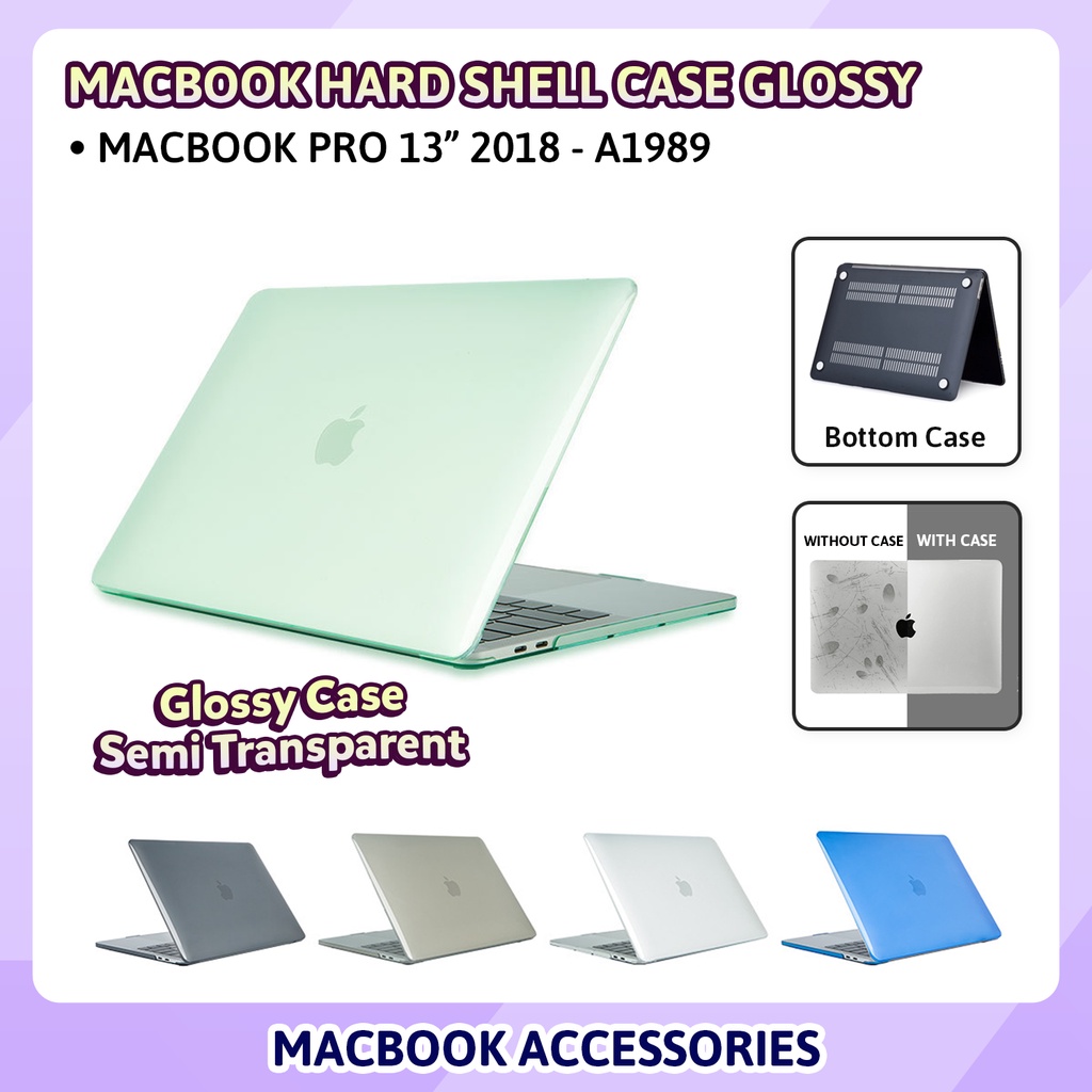 Jual MacBook Pro 13 13.3 inch 2018 A1989 Mac Casing Guard Case Hard ...
