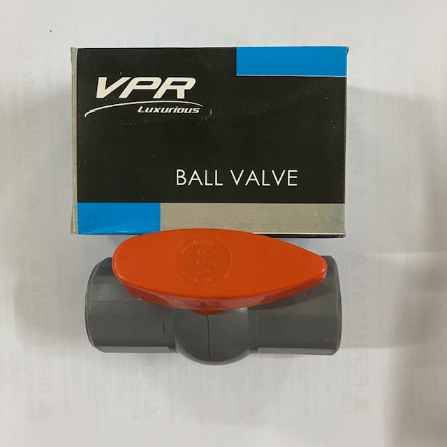Jual Ball Valve||Stop Kran Polos PVC VPR 3/4 INCH | Shopee Indonesia