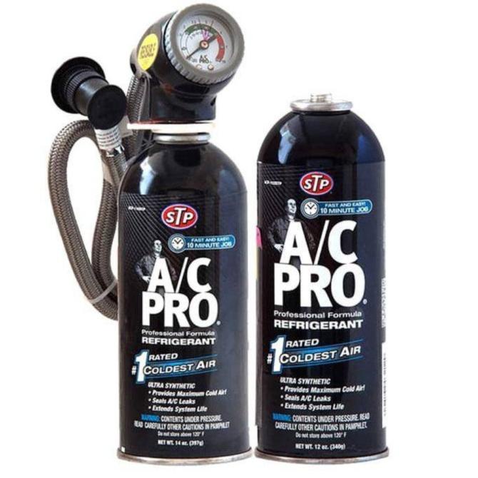 Jual STP AC Pro Freon R-134A Dispenser dan Refill Penambah Freon Mobil ...