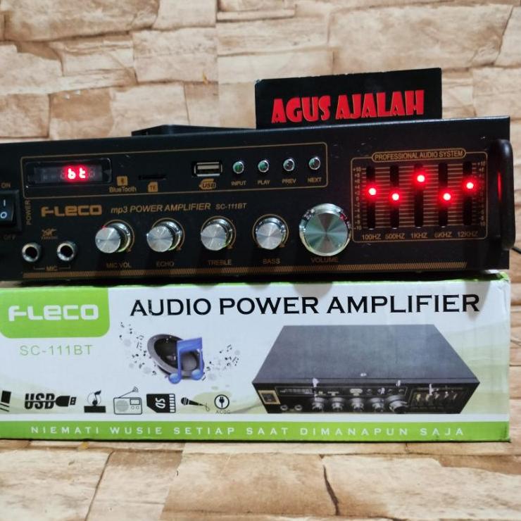 Jual Rekomendasi cod power amplifier digital karaoke subwoofer