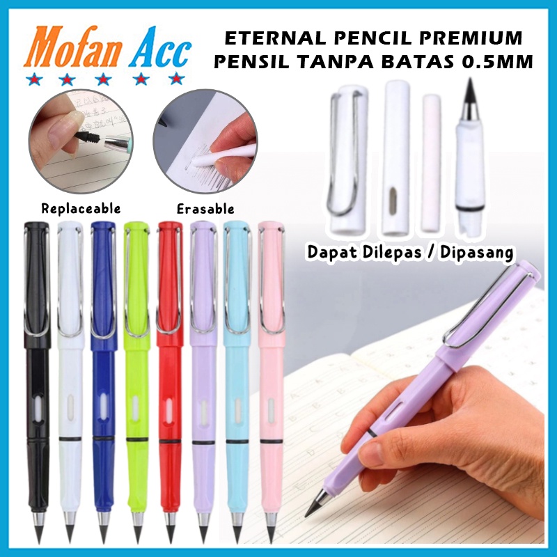 Jual Pensil Tanpa Batas Hb Mm Eternal Pencil Pensil Ajaib Tanpa Rautan Pengahapus Untuk