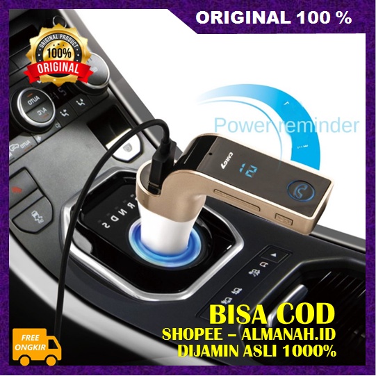 Jual [BISA COD] Transmitter Car Charger Smartphone Mobil Sekaligus MP3 ...