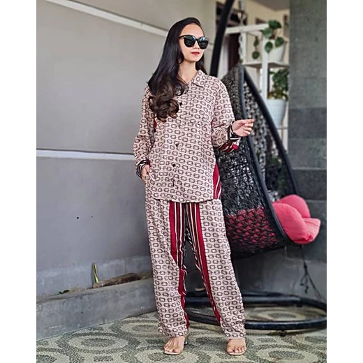 Setelan Wanita | Setelan Piyama | One Set Rayon Viscose | Daster Rayon Viscose | One Set Wanita