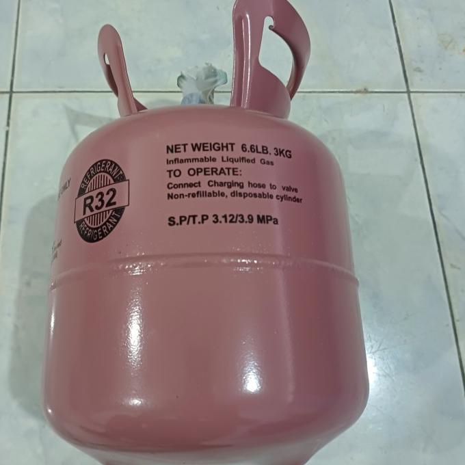 Jual Refrigerant R32 = 3 kg / refrigerant r 32 3kg / pendingin freon ...