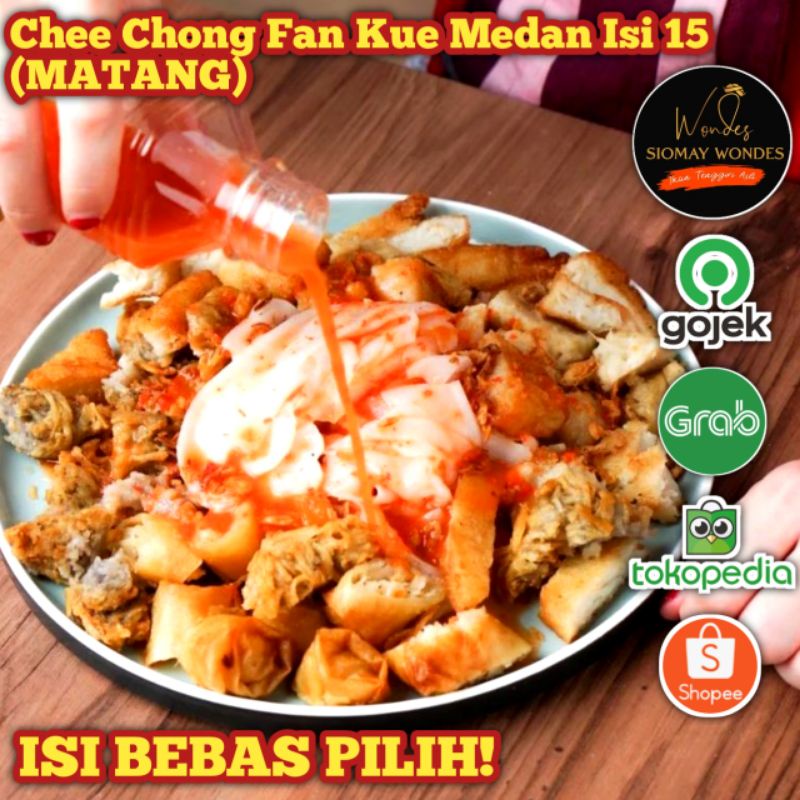 Jual Ci cong Fan Chee Cheung Fan Khas Medan Kue Medan MATANG Halal Isi ...