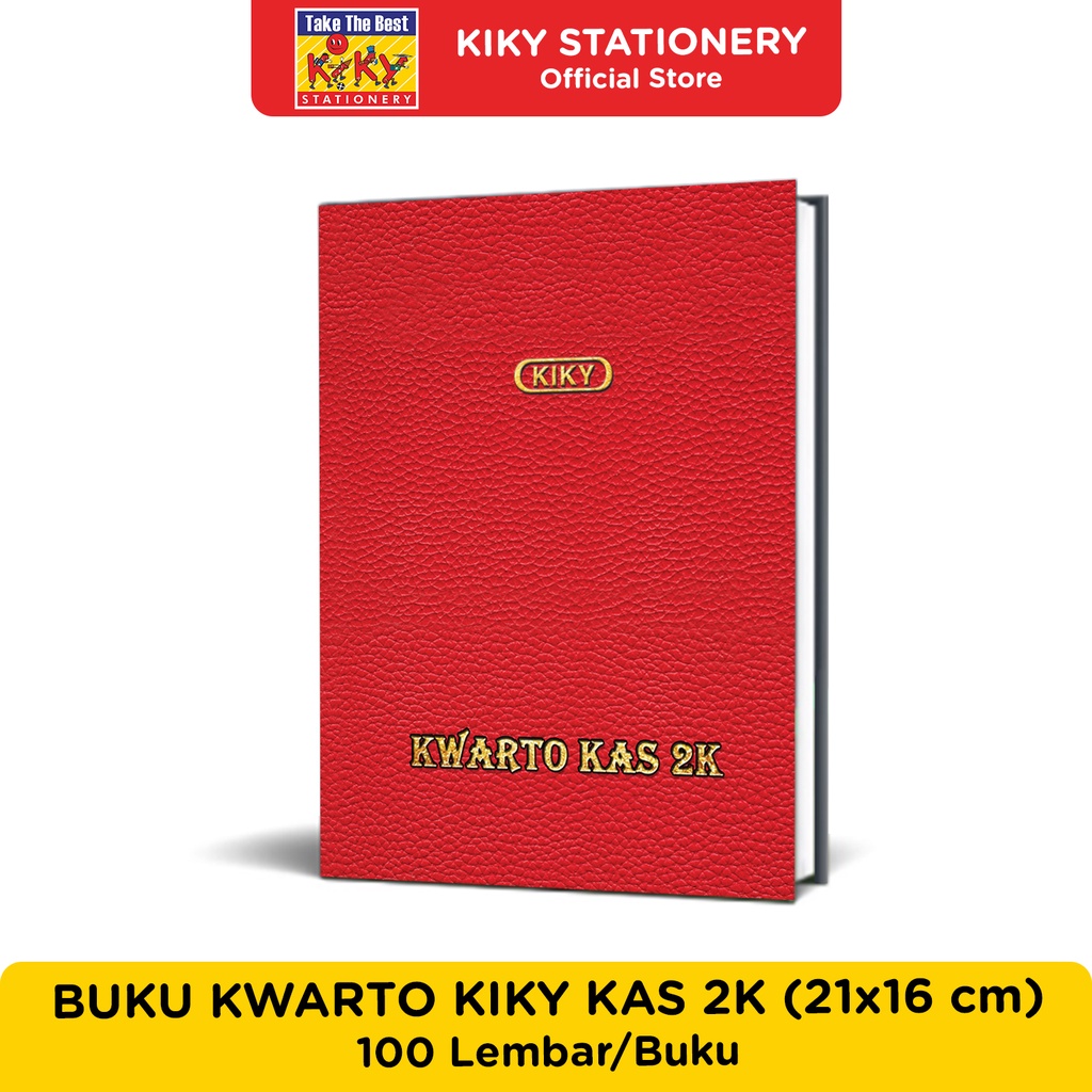 Jual Kiky Buku Kwarto Kas Kolom Hard Cover Uk X Cm Isi