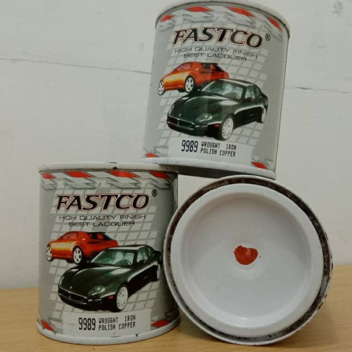 Jual Cat Fastco 1/4 kg warna TEMBAGA | Shopee Indonesia