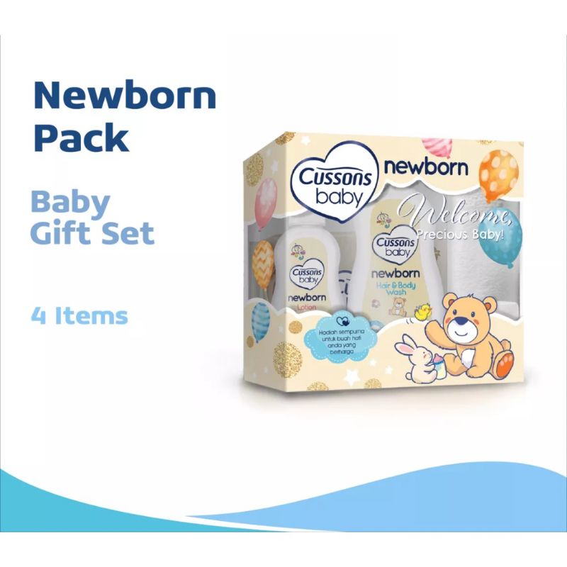 Jual Cussons Baby New Born PACK Gift Set Shopee Indonesia