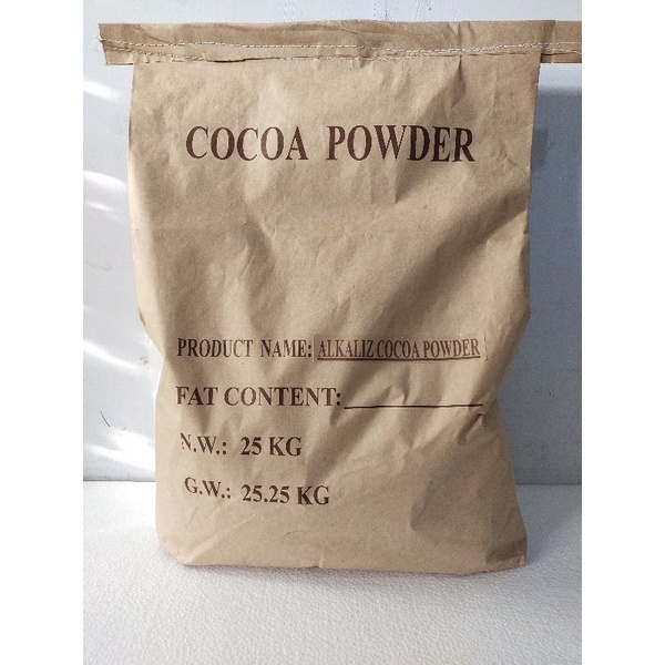 Jual Bubuk Alkalized Cocoa Powder Kemasan Kg Shopee Indonesia