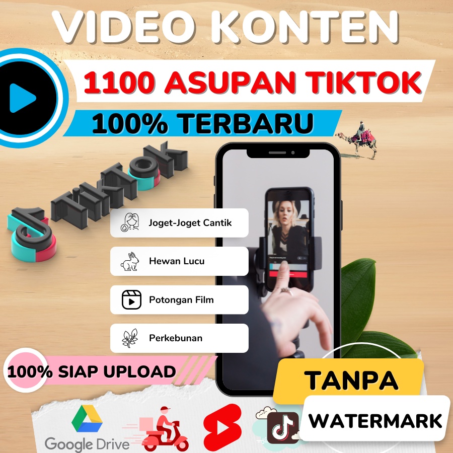 Jual 1100 Video Asupan Tiktok Solusi Fyp Di Tiktok Reels Facebook