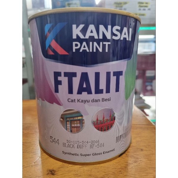 Jual Ftalit Doff BY Kansai Paint / Cat Besi dan Kayu 1KG / 1Liter