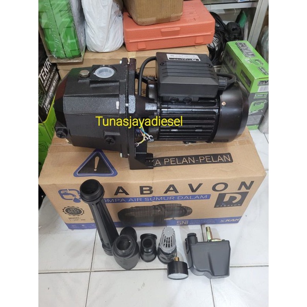 Jual DABAVON Pompa Air JetPump pc370 Sumur Dalam 40Meter | Shopee Indonesia