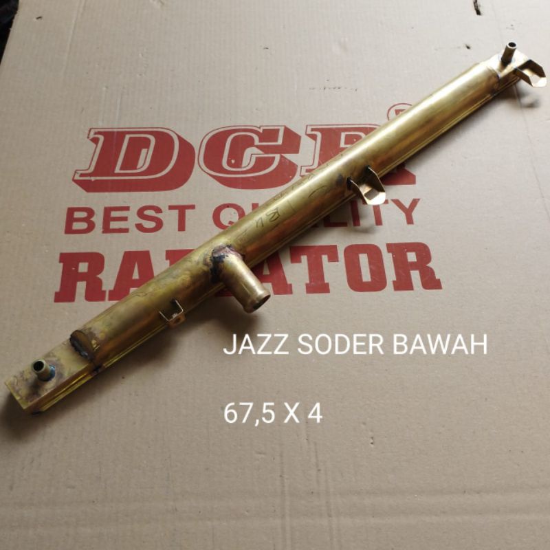 Jual ( COD ) Lower Tank HONDA JAZZ SODER Tangki Radiator Kuningan Bawah ...