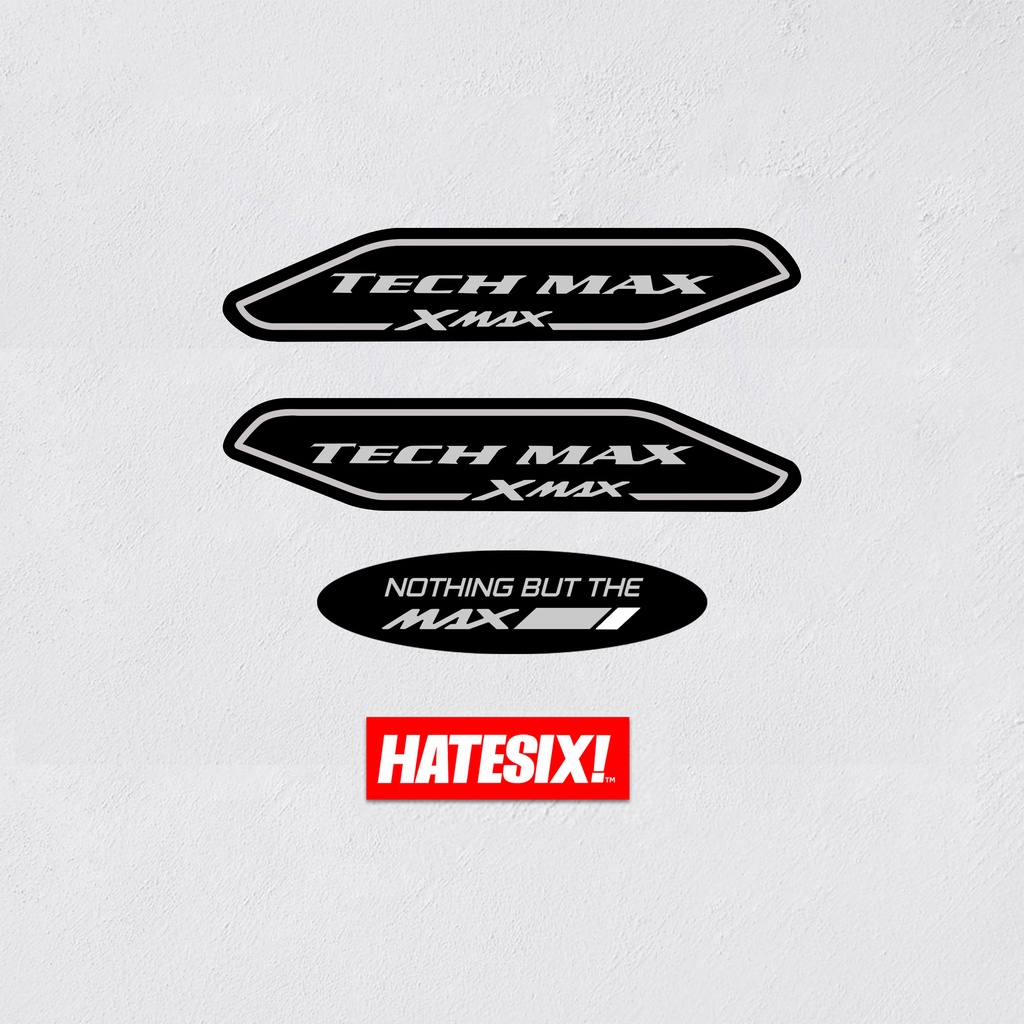 Jual Stiker Decal Yamaha Xmax Nmax Tmax Tech Max | Shopee Indonesia