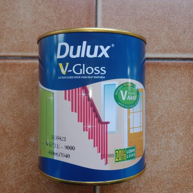 Jual Cat Kayu And Besi Dulux V Gloss White Gloss Kilap 9000 08l Shopee Indonesia 7258