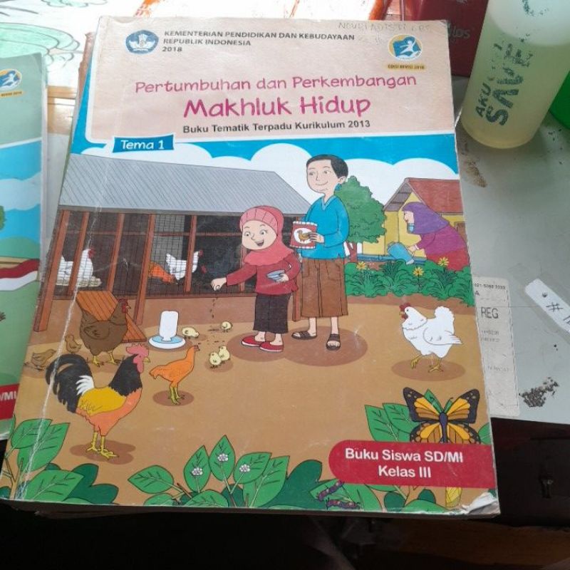 Jual Buku Tematik Terpadu Tema 1 untuk siswa SD MI kelas 3 BSE ...