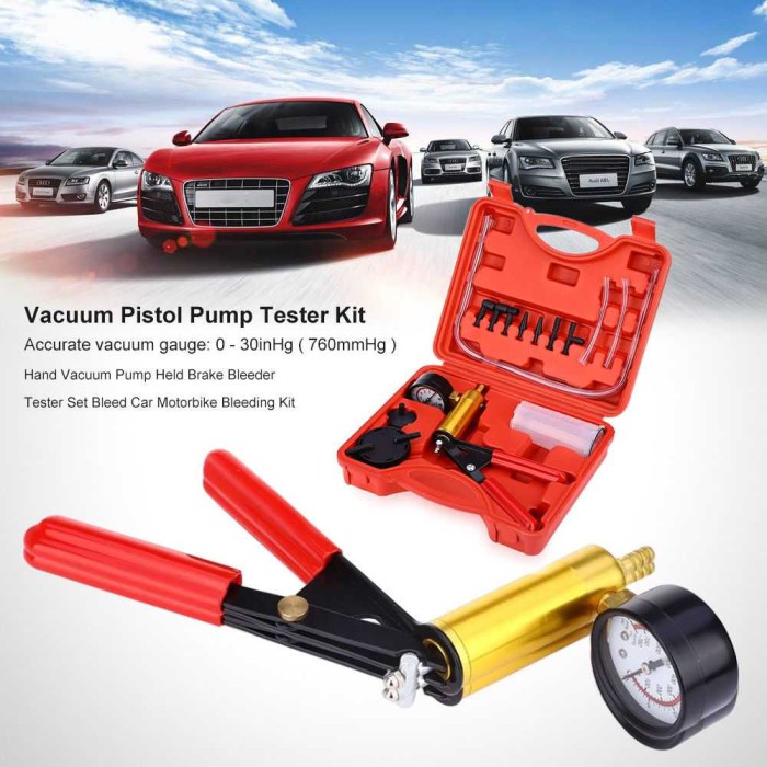 Jual Alat Bliding Vacuum Pistol Brake Bleeder Kit Bleeding Rem Abs ...