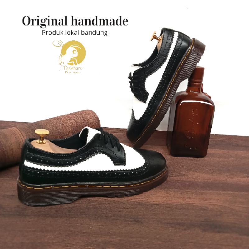 Jual Sepatu Pormal Docmart Loafer pria | Sepatu wingtip | Shopee Indonesia