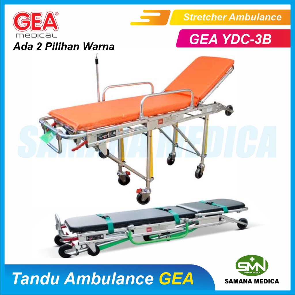 Jual Tandu Ambulance / Stretcher Ambulance GEA YDC-3B - Emergency ...